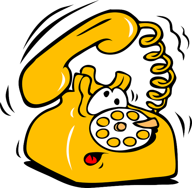 Klingelndes Telefon ClipArt